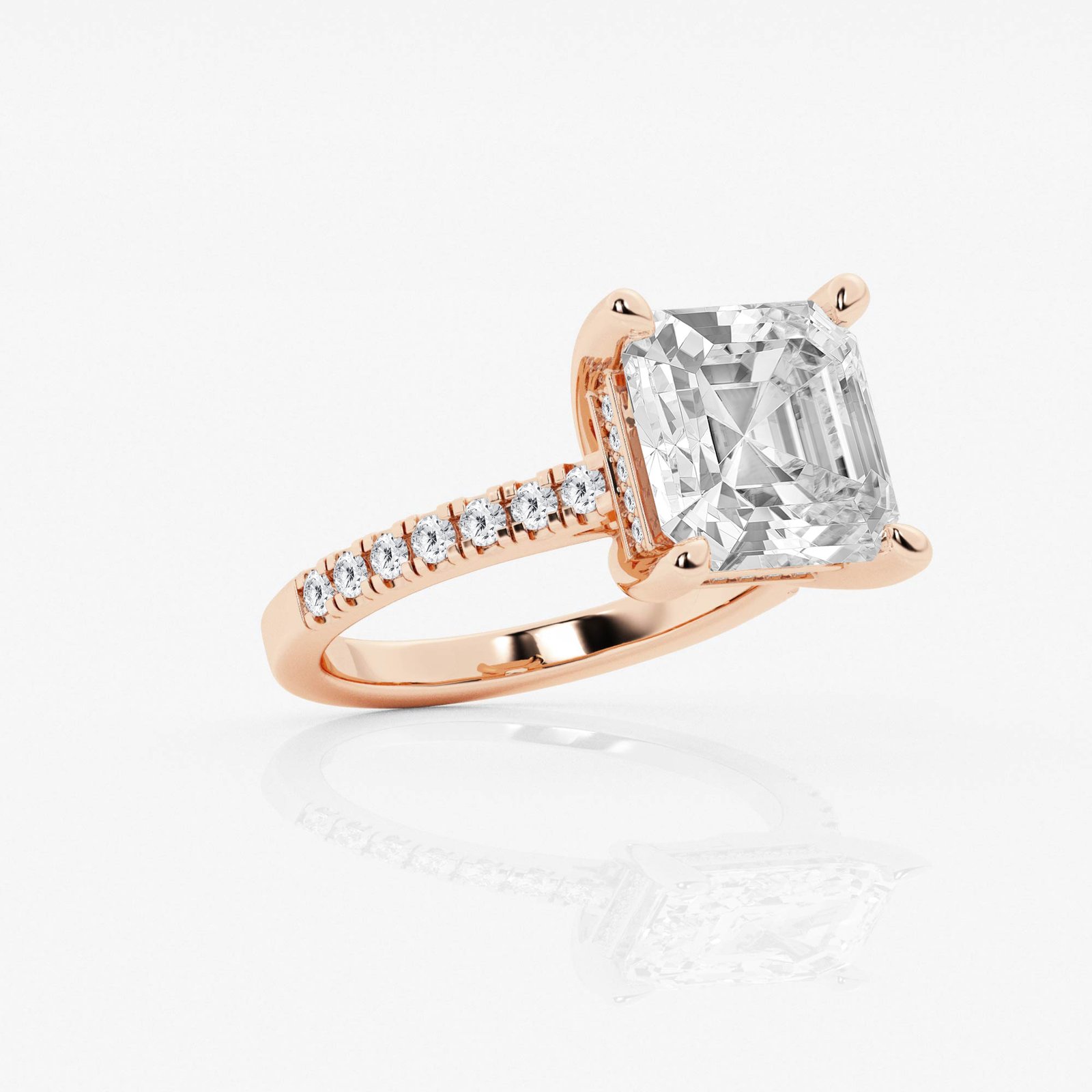 Marquise Halo with Ornate Pavé Band