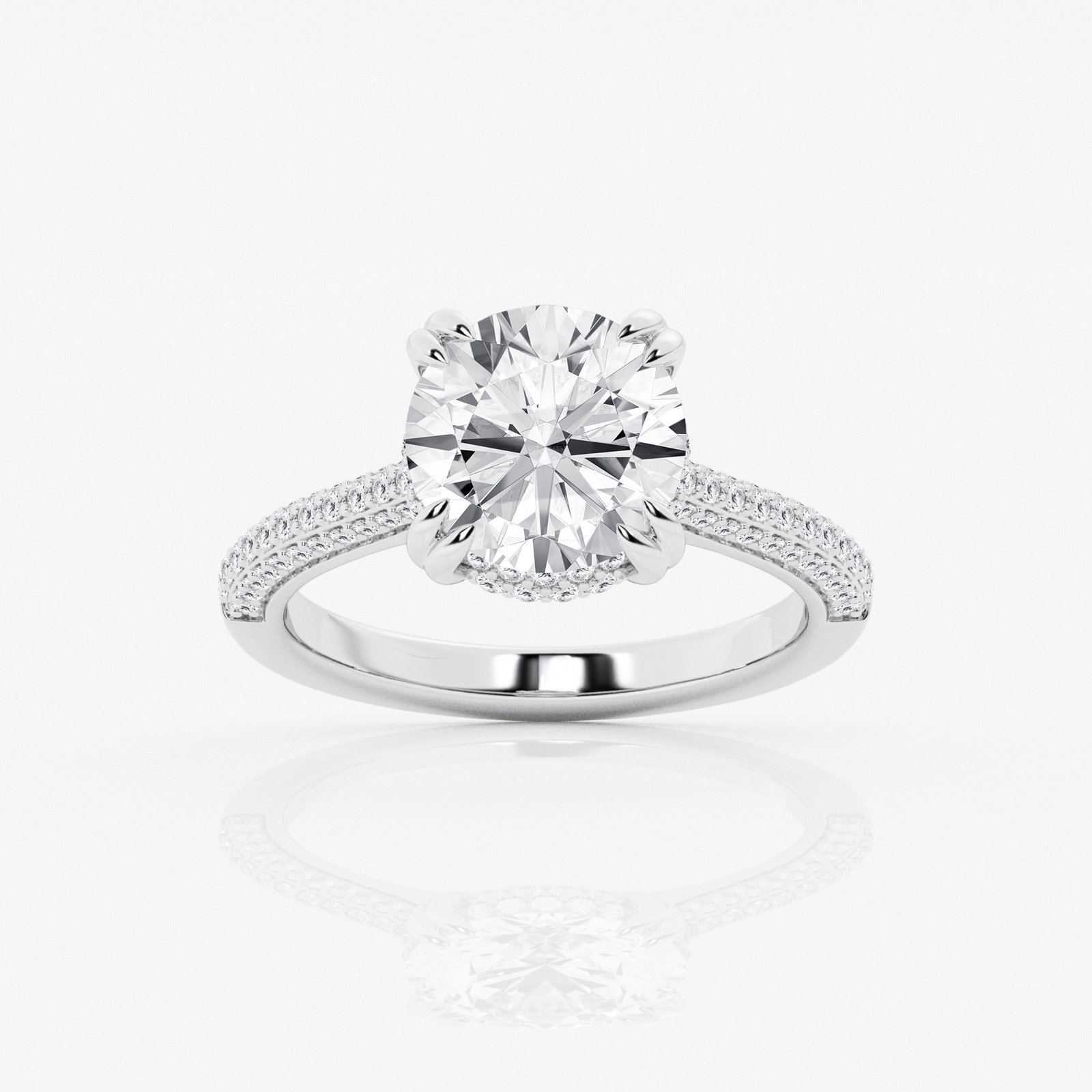 Princess Double Halo Ornate Band