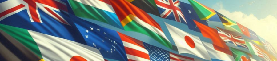 horizontal banner of different flags (1)